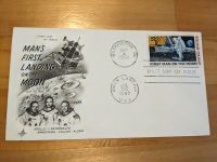 Ersttagsbrief Man´s first landing on the moon 20.July 1969 Bayern - Kolbermoor Vorschau