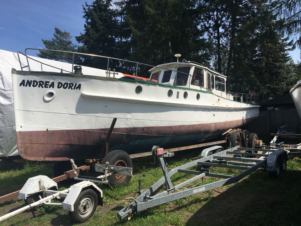 Stahlboot Backdecker Motorboot Boot auch Tausch in Falkensee