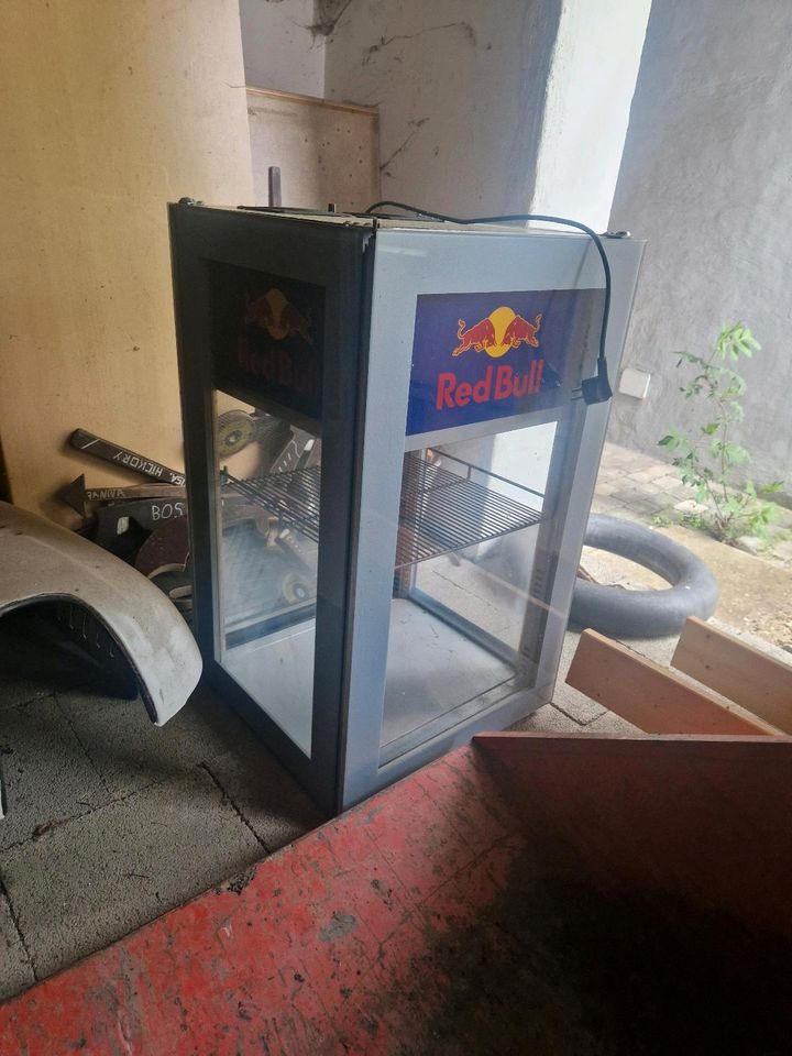 Red Bull Kühlschrank LED Dimmbar 2X Glastür Bar Party Tresen in Schmallenberg