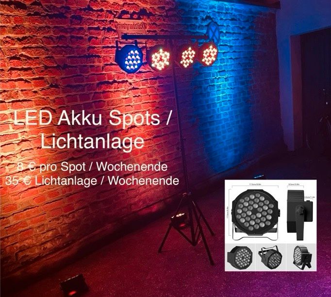 3x LED Stehtische mit Hussen mieten an der Uni Köln Partytische Eventtische Bierzeltgarnitur Hochzeit Deko Hochzeitsdeko Musikanlage Partylicht in Köln