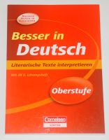 Buch - Oberstufe Besser in Deutsch - Cornelsen ISBN 9783589228829 Hessen - Weiterstadt Vorschau