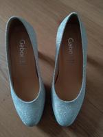GABOR Stöckelschuh Pumps Silber Gr. 35,5 Niedersachsen - Goldenstedt Vorschau