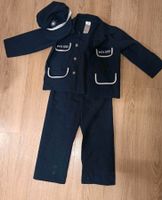 FASCHINGS Polizei Kostüm mit Mütze Gr. 140 Niedersachsen - Algermissen Vorschau