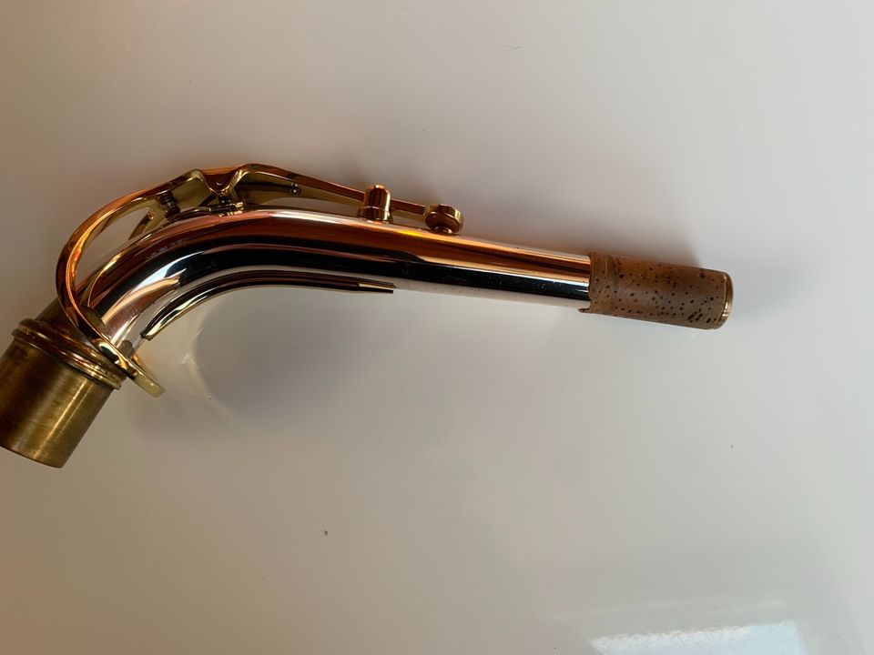 Selmer Vollsilber Hals S-Bogen Altsaxophon in Hünxe