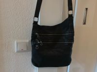 Tasche, Umhängetasche Leder, schwarz marke Axeldavid vintage Frankfurt am Main - Kalbach-Riedberg Vorschau