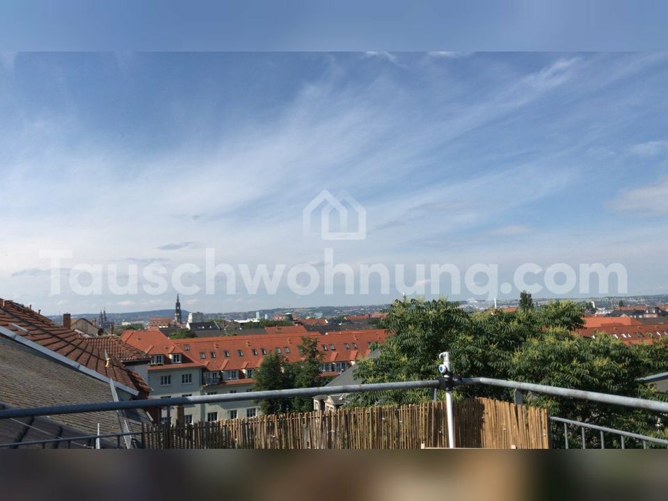 [TAUSCHWOHNUNG] Tauschen 4-Raum Maisonette-Traumwohnung mit Terrasse in Dresden