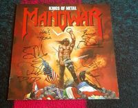 Manowar Vinyl unterschrieben signiert Metal Schallplatte LP Rock Niedersachsen - Braunschweig Vorschau