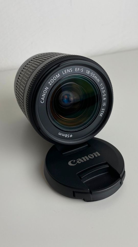 Digitalkamera Canon EOS 450D Kamera Kitobjektiv EF-S 18-55mm in Raschau-Markersbach