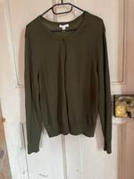 Cardigan Strickjacke H&M Gr L waldgrün flaschengrün Lützen - Lützen Dehlitz Vorschau