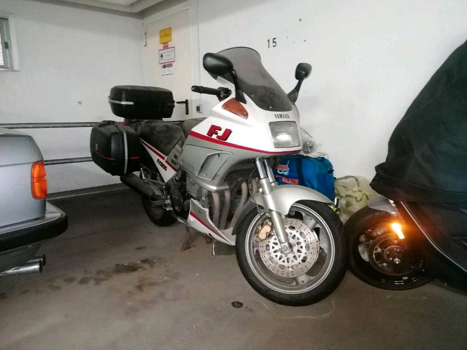 Yamaha FJ1200 - 83800km - Rot/Silber/Weiss in Erzhausen