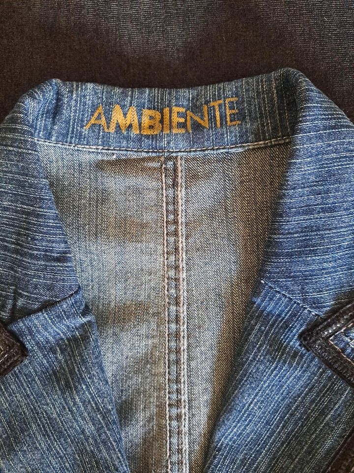 Ambiente Damen Blaser Jeans blau Gr.40 in Konstanz