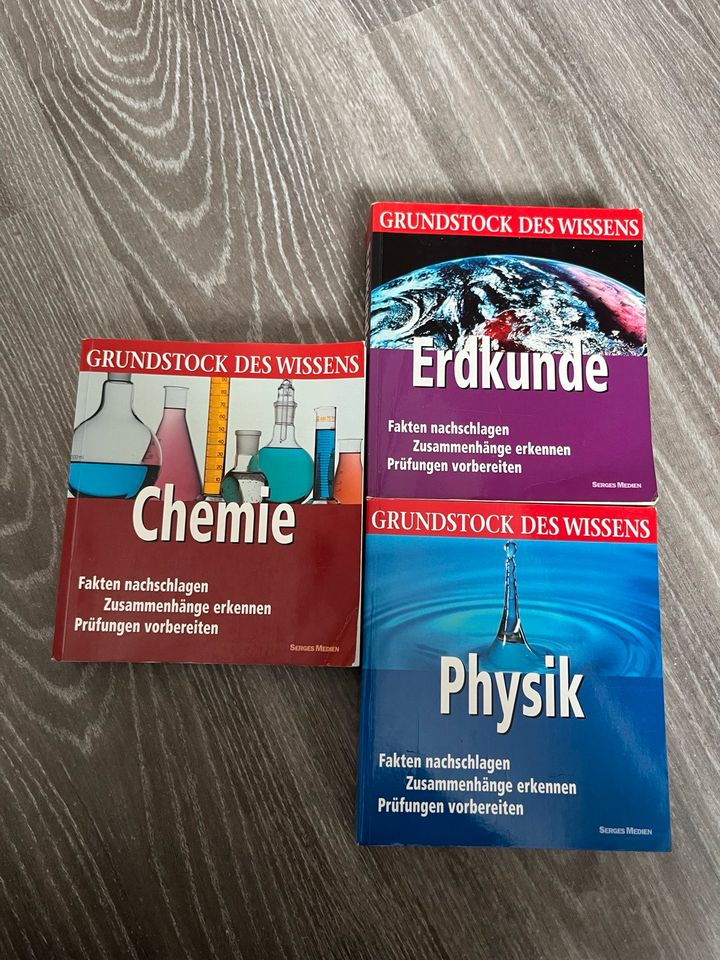 Serges Grundstock des Wissens Chemie / Erdkunde / Physik in Bochum