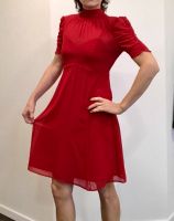 Orsay Kleid Partykleid Abendkleid rot Rüsche Schleife NEU S 36 Niedersachsen - Lorup Vorschau