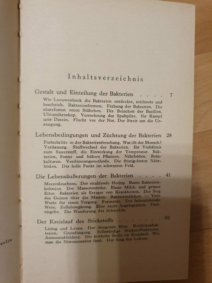 Buch Georg Gruber Die Welt der kleinsten Lebewesen 1927 in Halle