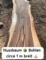 Nussbaum  XXL Tischplatte Bohlen Massivholz Groß Rivertable ☘️❤️ Bayern - Pottenstein Vorschau