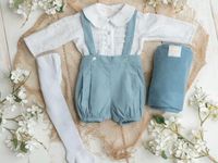 Baby Latzhose Romper Cord, Blau Gr. 74 Baden-Württemberg - Riedlingen Vorschau