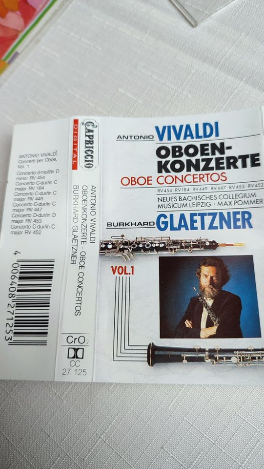 MC Klassik Kassetten je 10 €, Glaetzner, Brendel, A.Michelangeli in Regensburg