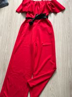 Roter schulterfreier jumpsuit Aachen - Aachen-Mitte Vorschau