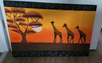 Leinwand Keilrahmen Bild Leinwandbild Afrika gemalt 70x50 cm Rheinland-Pfalz - Weingarten Vorschau