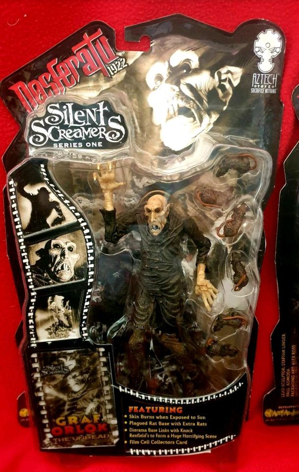 Silent Screamers Nosferatu Graf Orlok/Renfield Diorama no Neca in Essen Freisenbruch