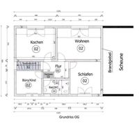 3-Zimmer Wohnung in Schlüchtern Kressenbach (75 qm Wohnfläche) Hessen - Schlüchtern Vorschau