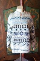 Norweger Pullover Zipper Muster Strickpullover Wolle Wollpullover Bayern - Kempten Vorschau