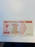 Geldschein.   Bank of Zimbabwe Sachsen-Anhalt - Lutherstadt Wittenberg Vorschau