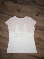 T-Shirt helles rosa mit weiß von H&M 140 Sachsen-Anhalt - Rätzlingen bei Haldensleben Vorschau