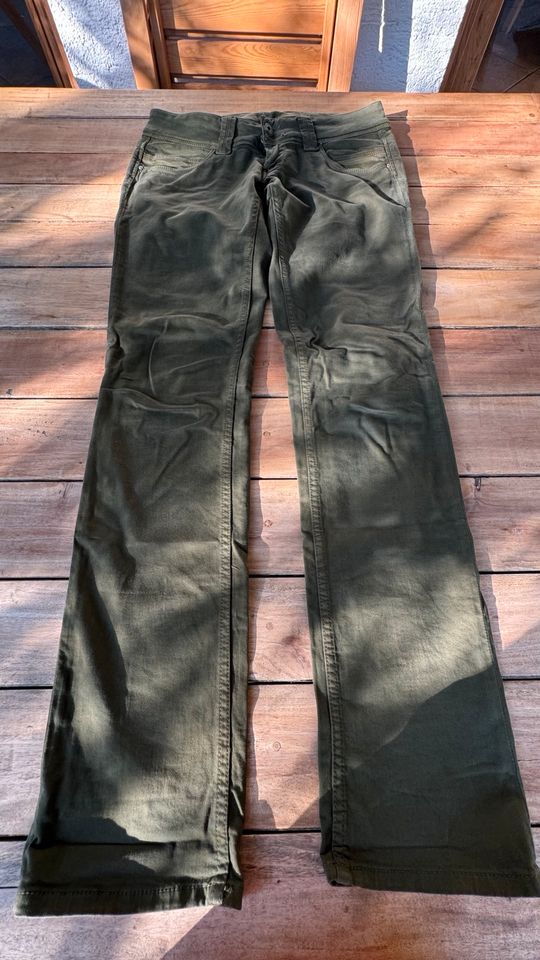 Pepe London Jeans VENUS 30/34 Stoffhose dunkelgrün in Olching