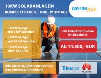 10KW ZIEGELDACH SOLARANLAGE INKL. MONTAGE MIT SPEICHER 10KW Bayern - Augsburg Vorschau