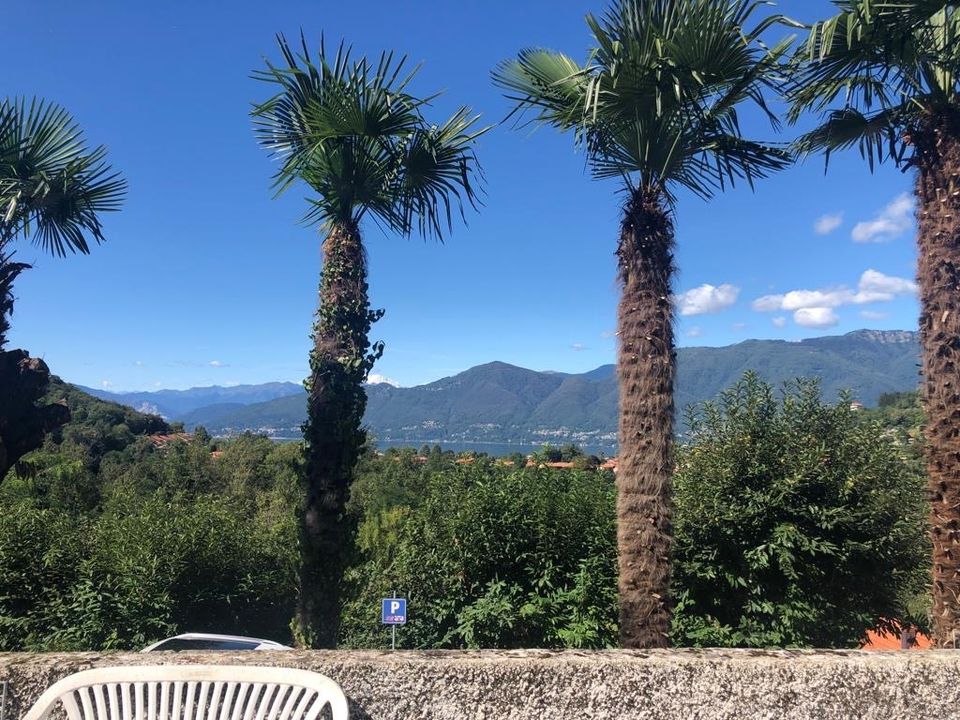 Ferienhaus Lago Maggiore  Seeblick Pool Italien in Adelsried