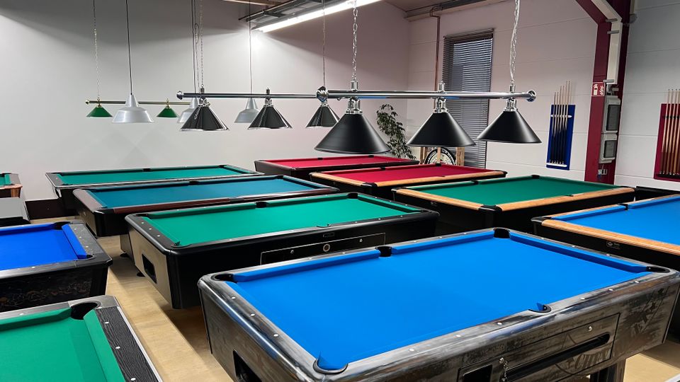 Pool Billardtisch | Poolbilliard - Neu - Gr. L - 2€ Münzeinwurf in Steinfurt