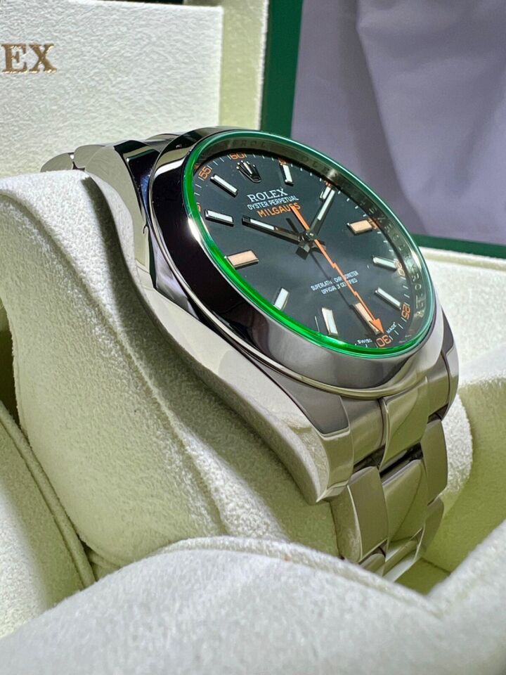 Rolex Milgauss 116400GV 10/2010 Fullset Rolex-Garantie bis 2/2026 in Aschaffenburg