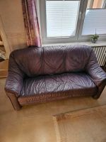 Zwei Sessel , ein Sofa in Nubukleder Marke Musterring Niedersachsen - Lamspringe Vorschau