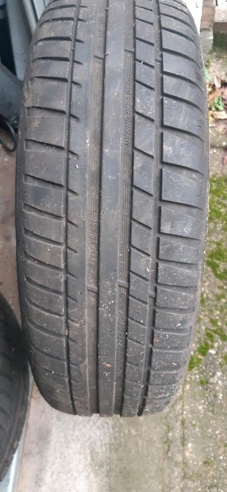 4x Sommerreifen 185/65 R15 auf Felgen in Hannover