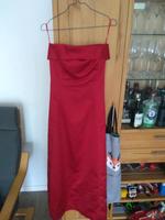 rotes trägerloses schlichtes Ballkleid xs 34-36 Nordrhein-Westfalen - Siegburg Vorschau