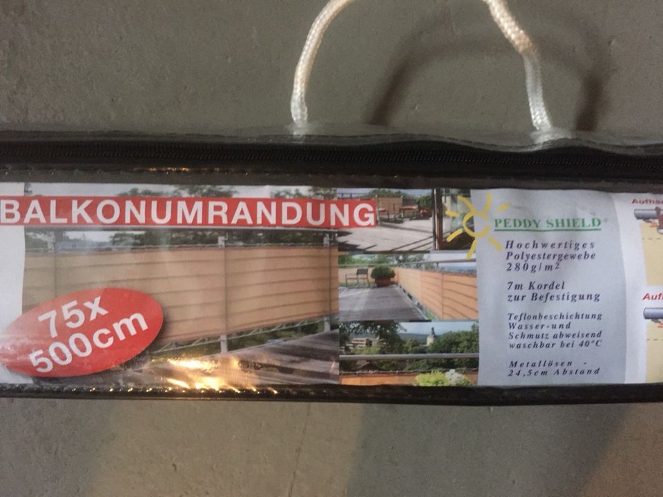 NEU !!  Hochwertige Balkonumrandung von Peddy Shield in Bonn