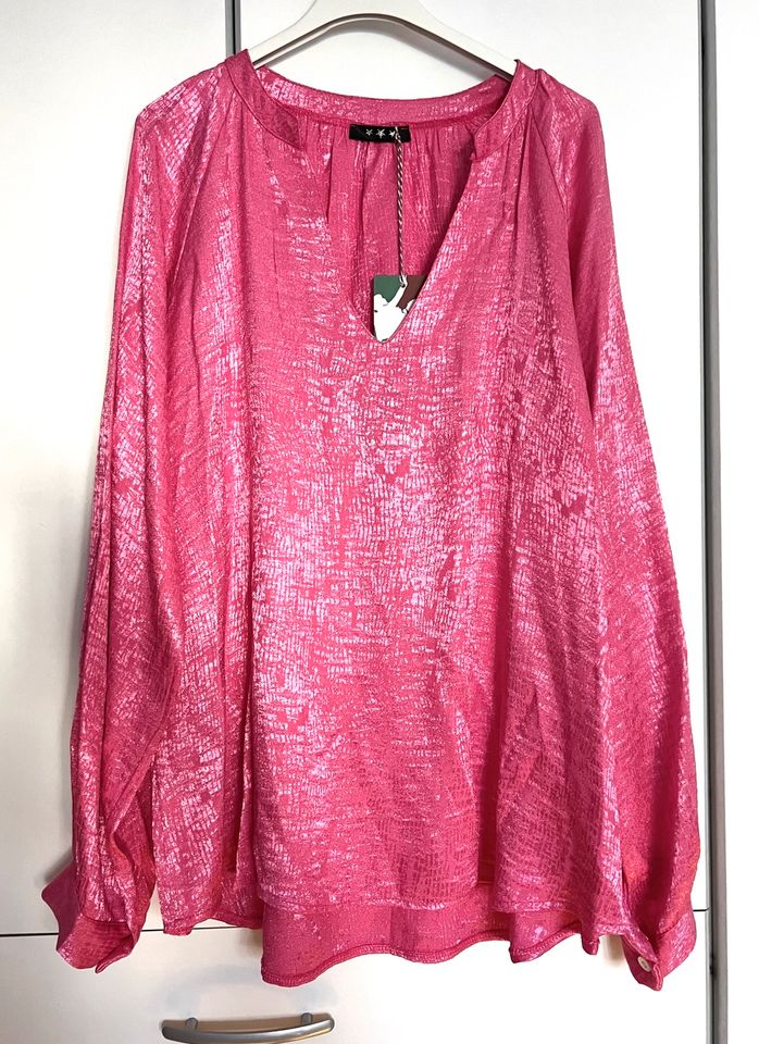 Tolle Damen BLUSE TUNIKA ❤️ PINK - Made in Italy in Blaubeuren