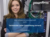 Technischer Leiter Entwicklung (m/w/d) | Eschenburg Hessen - Eschenburg Vorschau