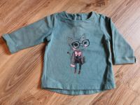 Shirt 3/4 Arm mamas&papas Katze Gr  80 Rostock - Stadtmitte Vorschau