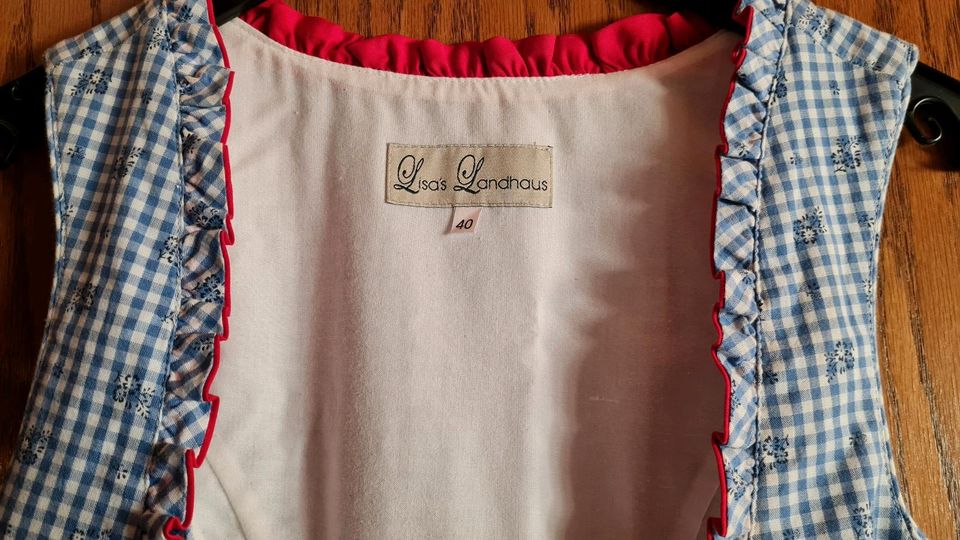 Neuwertiges Dirndl Gr. 38 40 Bluse Lisa's Landhaus Country Line in Kulmain