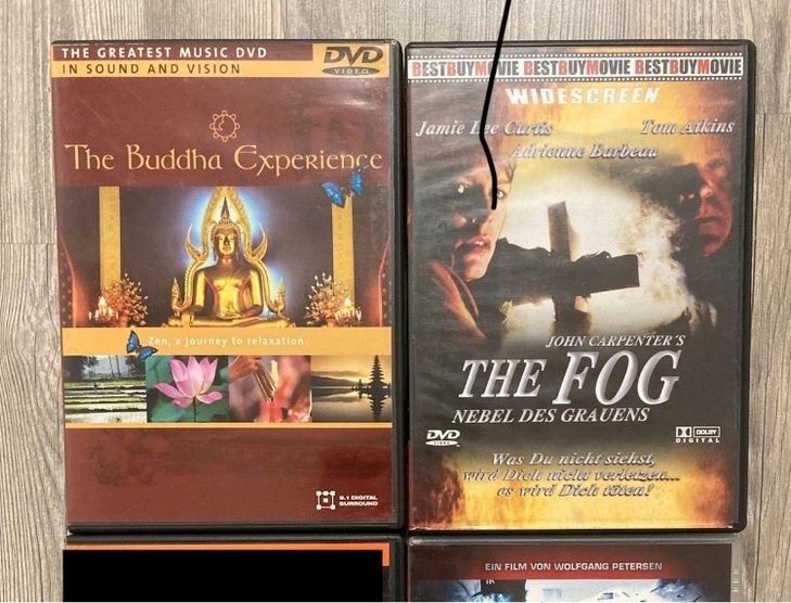 N DVD The Buddha experience fog Nebel des Grauens in Bobingen