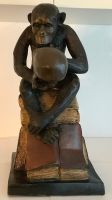 Skulptur "Affe mit Schädel", Version in Bronze Nordrhein-Westfalen - Krefeld Vorschau