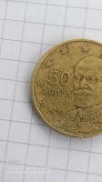 50 Cent Münze Griechenland mit f im Stern,Selten,,Sammler, Fehlpr Krummhörn - Eilsum Vorschau