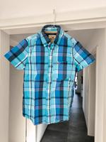 Hollister karo-kurzarm Hemd blau Herren Hessen - Groß-Umstadt Vorschau
