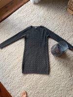 Strickkleid grau Muster XS Vero Moda Kleid Winter warm Bayern - Gaißach Vorschau