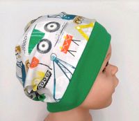 Beanie Mütze neu Handmade Jersey Bagger Baustelle Fahrzeuge Kran Nordrhein-Westfalen - Warburg Vorschau