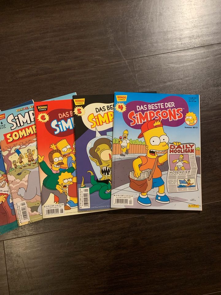 Vers. Simpsons Comics in Würzburg