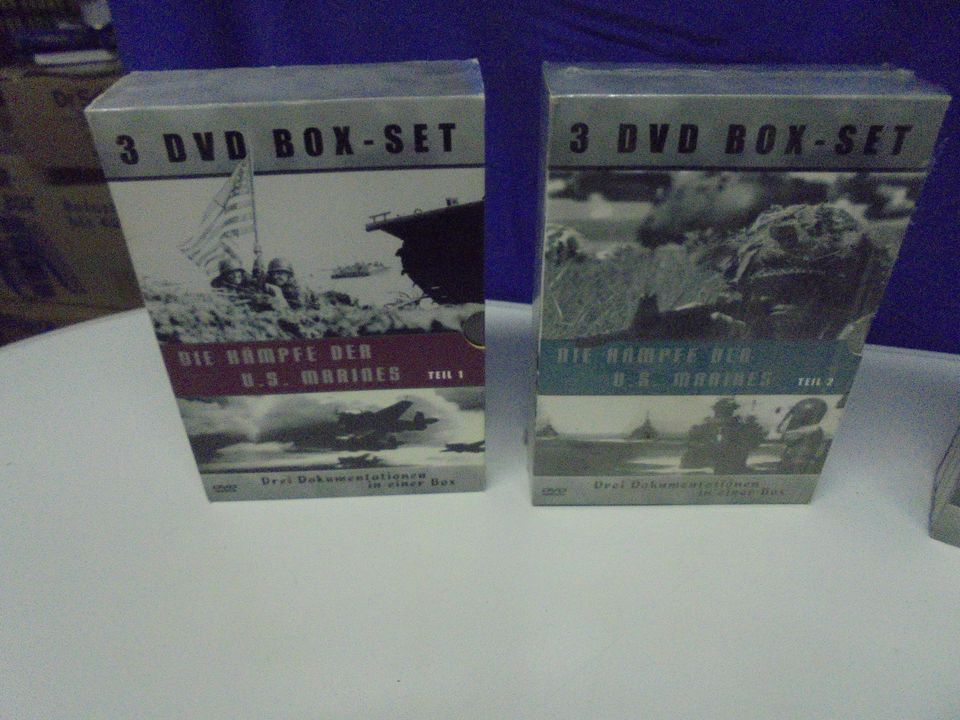 DVD's Box Teil 1 und 2   2. Weltkrieg  siehe Bilder in Pfungstadt