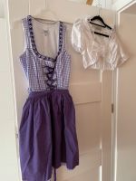 Country Life Dirndl trachtenmode und Bluse lila weiß Hessen - Schwalmstadt Vorschau